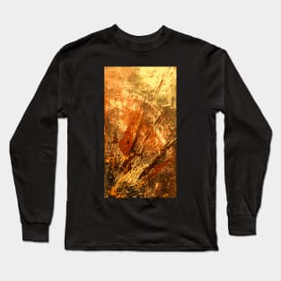 Bright Splash Abstract digitally enhanced painting 2 Long Sleeve T-Shirt